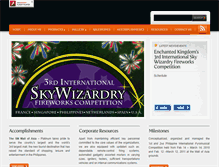Tablet Screenshot of platinumfireworksinc.com